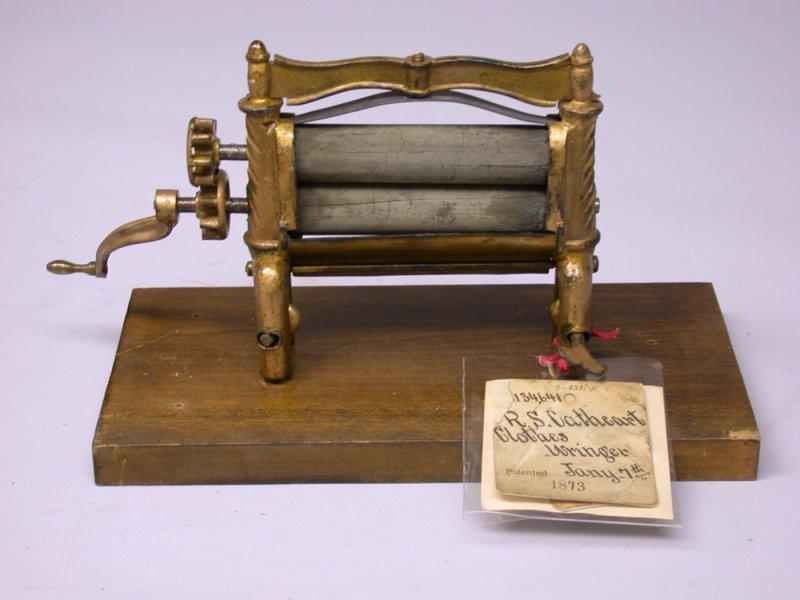 Patent Model Improvement in ClothesWringers Hagley Museum & Library